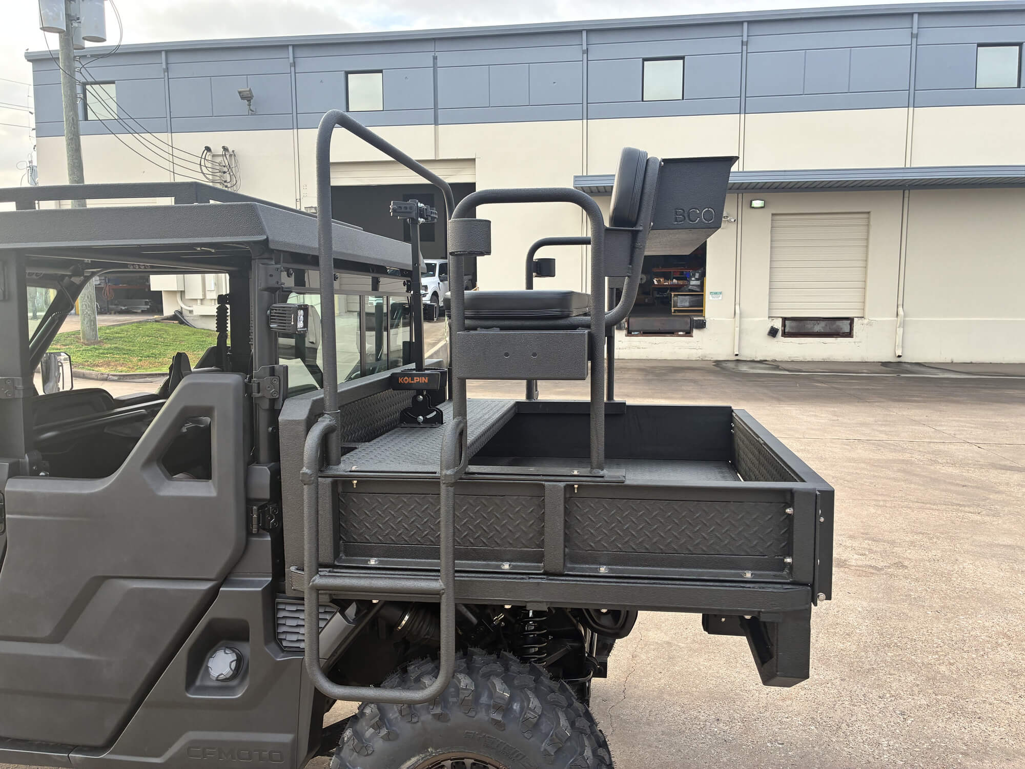 CFMOTO UFORCE with Big Country Outdoors low seat