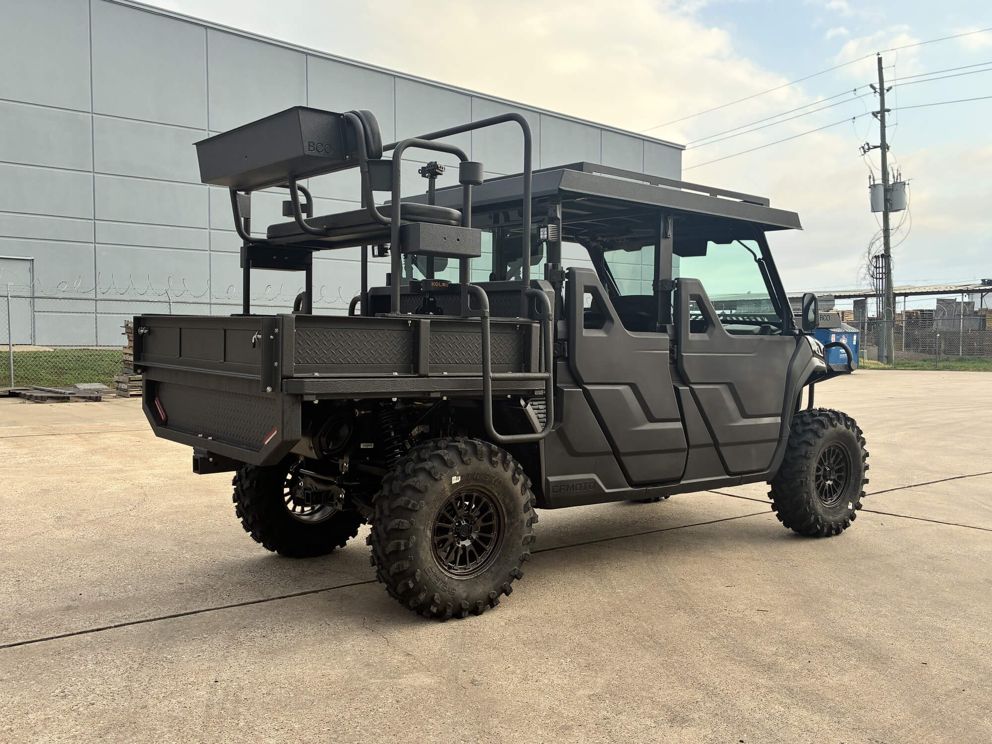 CFMOTO UFORCE U10 equipped with Big Country Outdoors UTV accessories
