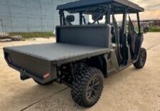 Polaris Aluminum Flatbed with no sides alt view